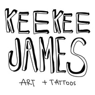 Kee Kee James art and tattooing based in Brooklyn, New York. Specializing in uv ink, ignorant style tattoos and color tattoos.